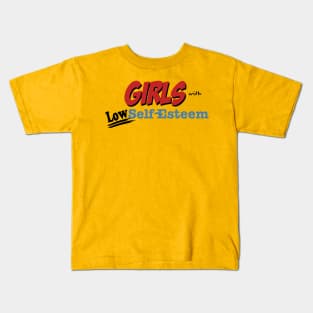 Girls with Low Self Esteem Kids T-Shirt